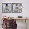 Stupell Industries Abstract Cologne Perfume Bottle 2 pc Framed Giclee Wall Art Set Design by Melissa Wang